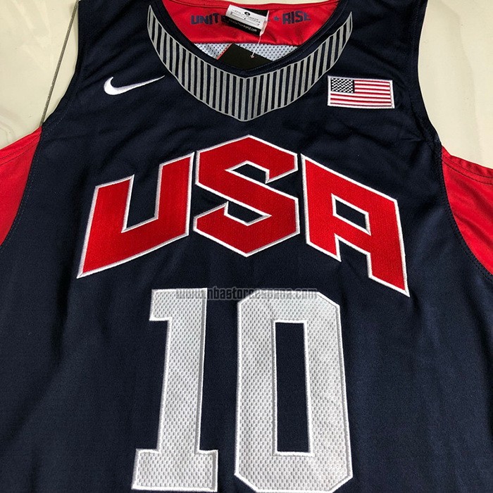 Camiseta USA 2012 Kobe Bryant NO 10 Azul